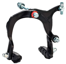 Тормоз задний X-SPARK 51/32мм YX-82A клещевой черный