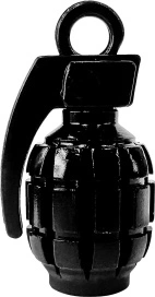 Колпачок STS JT-023 "Grenade" AV черный