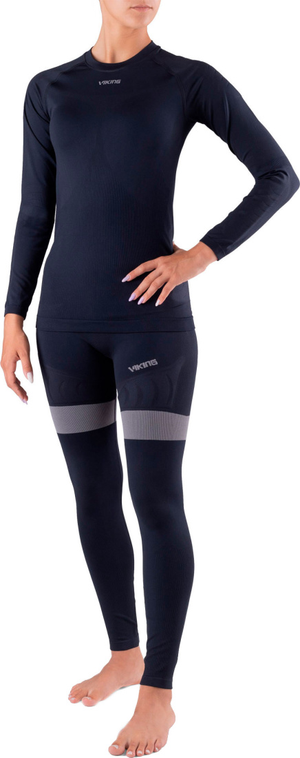 Комплект термобелья женский VIKING VOLCANICA SET Black-Gray