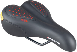 Седло STS 484BF 270x170мм GEL Black-Red