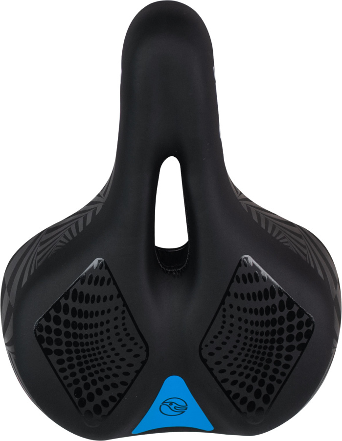 Седло STS 814BF 265x190мм Black-Blue